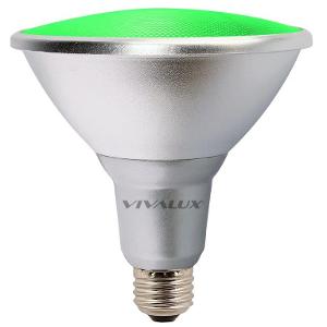 LED PAR38 лампа 15W, E27, зелено, IP65